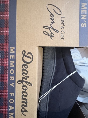 Dearfoams men memory foam - dearfoams, men's