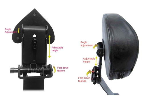 Adjustable driver backrest - adjustable,