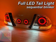 JDM Toyota Altezza SXE10 GXE10 Full LED Tail Lights Sequential IS200 IS300 OEM