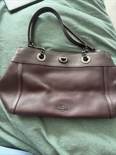 Coach Turnlock Edie 31 Oxblood