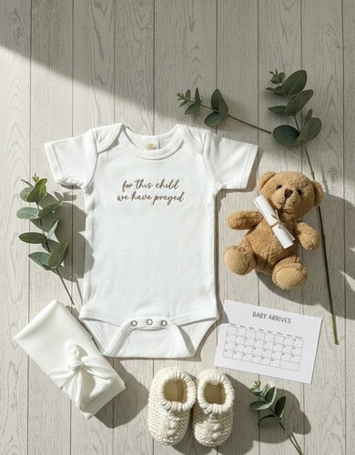 For this child - , embroidered