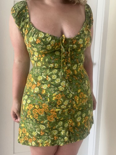 Urban outfitters green floral - urban,