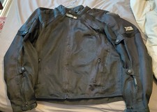 Frank Thomas XTI Titanium Mesh Motorcycle Jacket Black