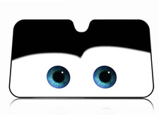 Cartoon Eye Visor Car