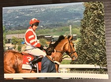 Jockey Richard Johnson.Signed