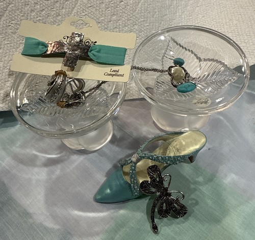 Vintage vignette crystal taper - vintage,