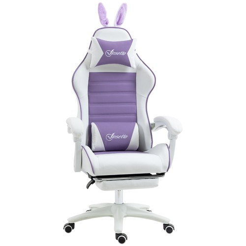 Gamer chair with faux leather - with,