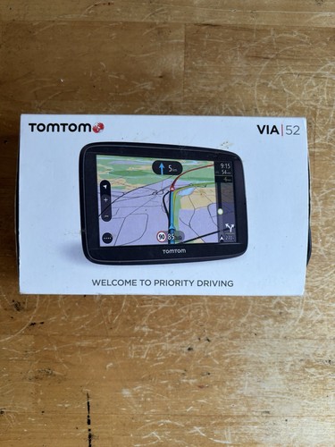 Tomtom via sat nav gps - tomtom, 5"