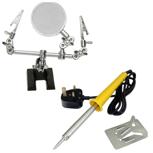 Electric soldering iron - electric, needle