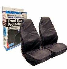 Triumph Stag Front Seat Protectors Covers Heavy Duty Waterproof Cover Grey Pair