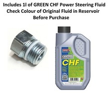 Power steering pipe pump nut +