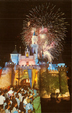 Disneyland Castle Fireworks