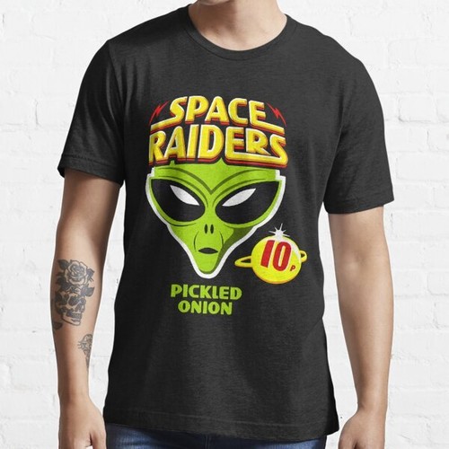 Space raiders shirt - space, metal