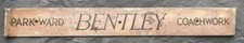 BENTLEY PARK WARD COACHWORK