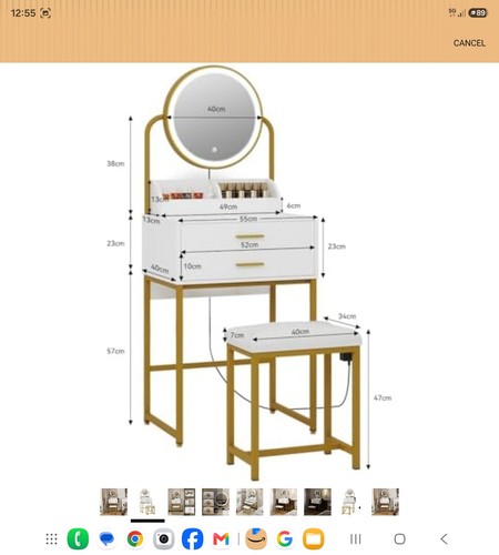 Modern vanity dressing table - modern,
