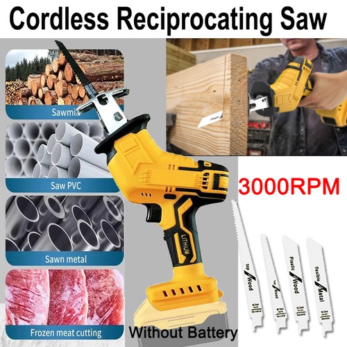 Reciprocating saw cordless 18v - cordless,