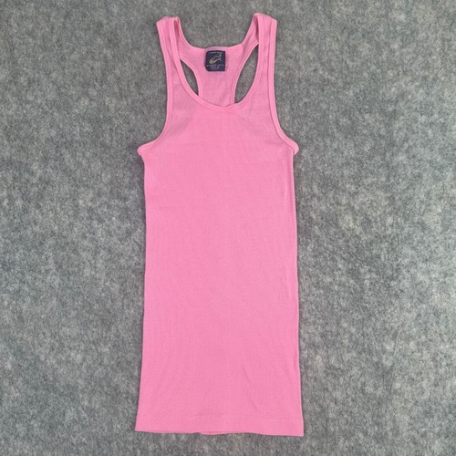 Vintage mens ribbed pink - ribbed,
