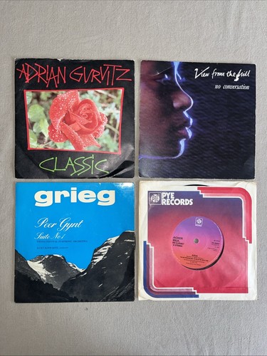 Vintage vinyl records - x4, 7”