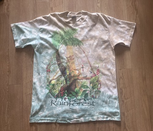 Vtg 90s liquid blue rainforest - liquid,