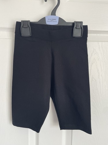 Girls black zara shorts age - black,