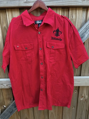 Vintage ablanche button - vintage, button-up