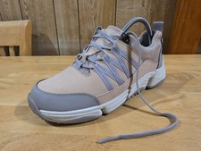 Womens CLARKS Trigenic Tri Path Blush Leather Walking Shoes - UK 7 D