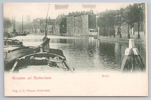 Rotterdam rotte river - rotte,