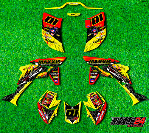 Honda trx 450r - 450r, graphics