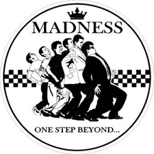 MADNESS BAND SKA Stickers Car Motorbike CARAVAN MOTORHOME Decals 150mm  x2