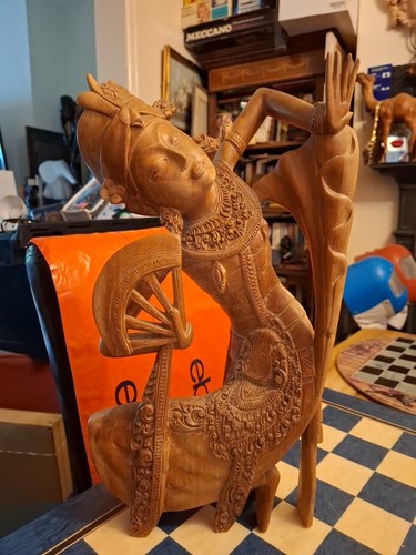 Vintage wooden hand carved - vintage,