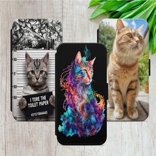 BLACK CAT FLIP FOR IPHONE