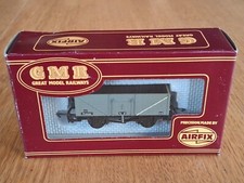 VINTAGE AIRFIX OO Gauge 7 PLANK WAGON B.R. Grey UN-USED 54366-4 Boxed