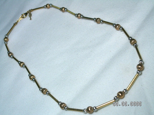 Vintage trifari silver yellow - vintage, silver,yellow