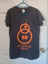 Star Wars: The Force Awakens Womens/Ladies Astromech Droid BB-8 T-Shirt Medium