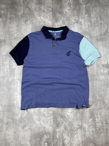 Y2k colorblock polo - colorblock,