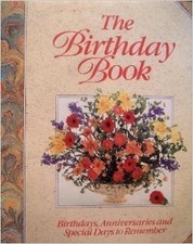 Birthday Book Hardback Book