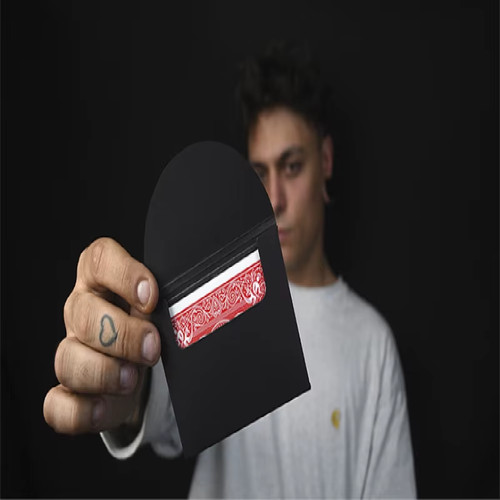 Blow card magic - card,