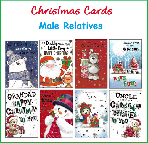 Christmas cards male - ,