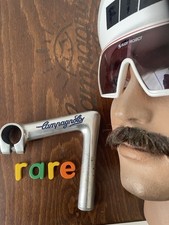 Vintage   Cinelli 1A  Campagnolo Tricolour Panto Silver Quill Stem 120mm RARE