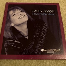 Carly Simon – Never Been Gone (CD, 2010, Daily Mail Promo, 12 Tracks) NM