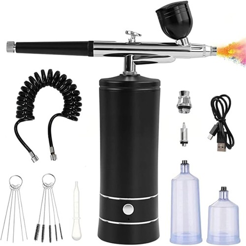 Cordless airbrush kit with - airbrush,