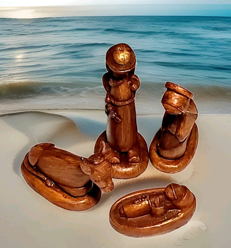 Small italian nativity set - nativity,