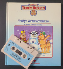 Vtg Teddy Ruxpin Winter