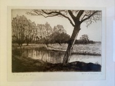 Fabulous vintage etching