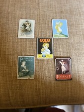 Vintage Advertising Posters Fridge Magnets Including, Persil OXO Pears Soap …