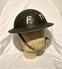 Original WW2 British ARP FAP First Aid Party Dockyard Helmet Home Front Blitz
