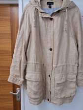 Linen Parker Coat. Lands End