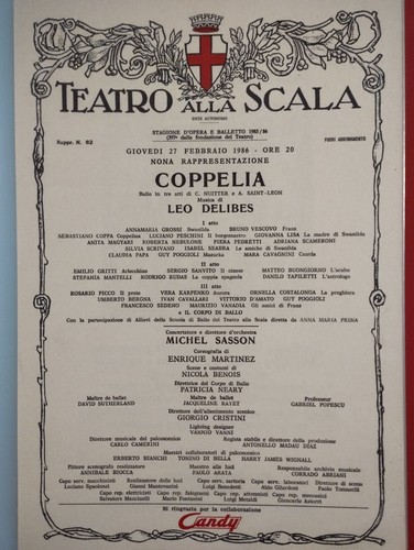 Playbill teatro alla scala - playbill,