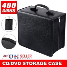 400 PU Leather Sleeve CD DVD