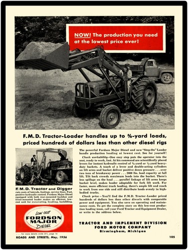1956 fordson major - fordson,